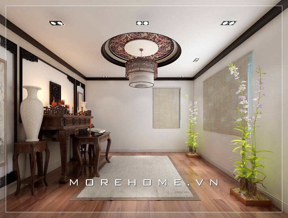 Phòng thờ biệt thự